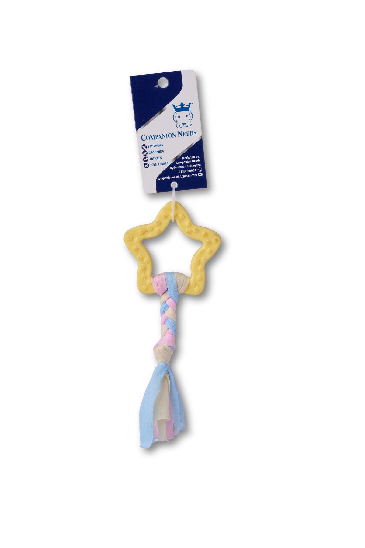 Companion Needs Chewer Toy Star