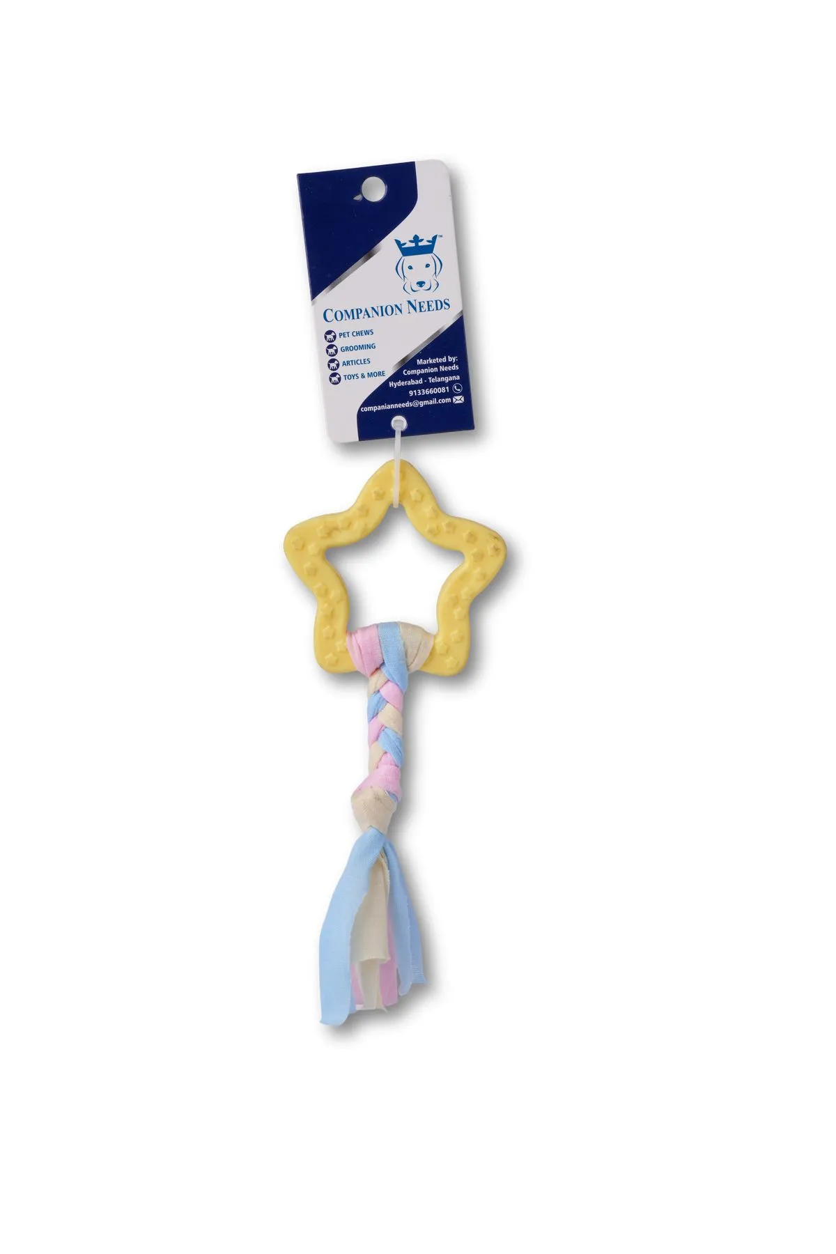 Companion Needs Chewer Toy Star