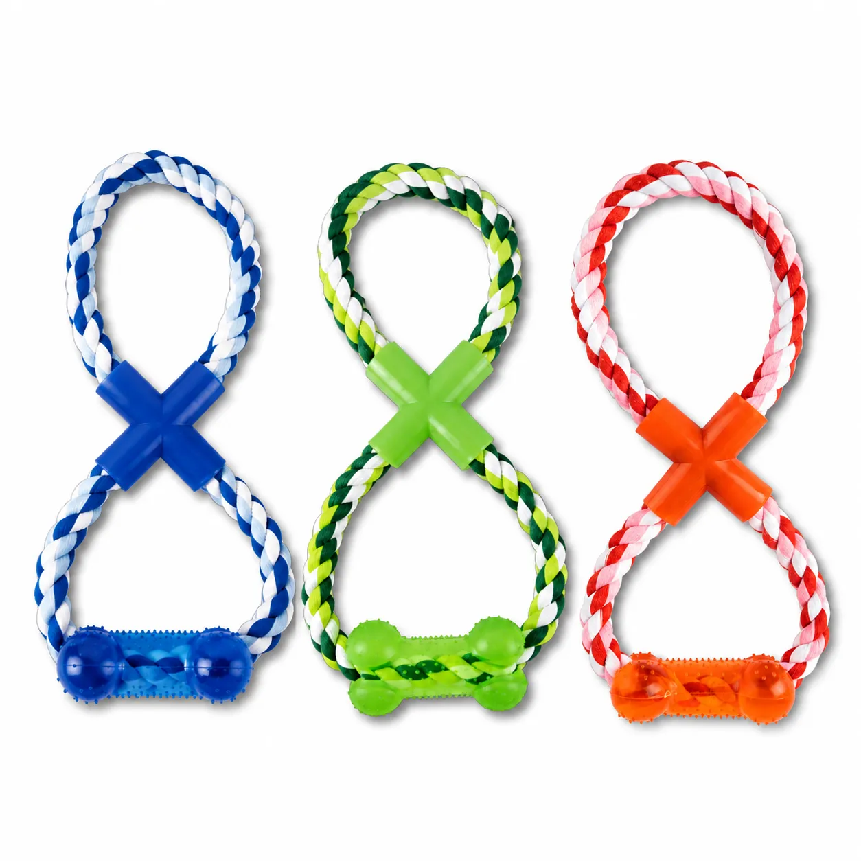 Companion Needs Eco Infinity Rope Toy with Dumble
