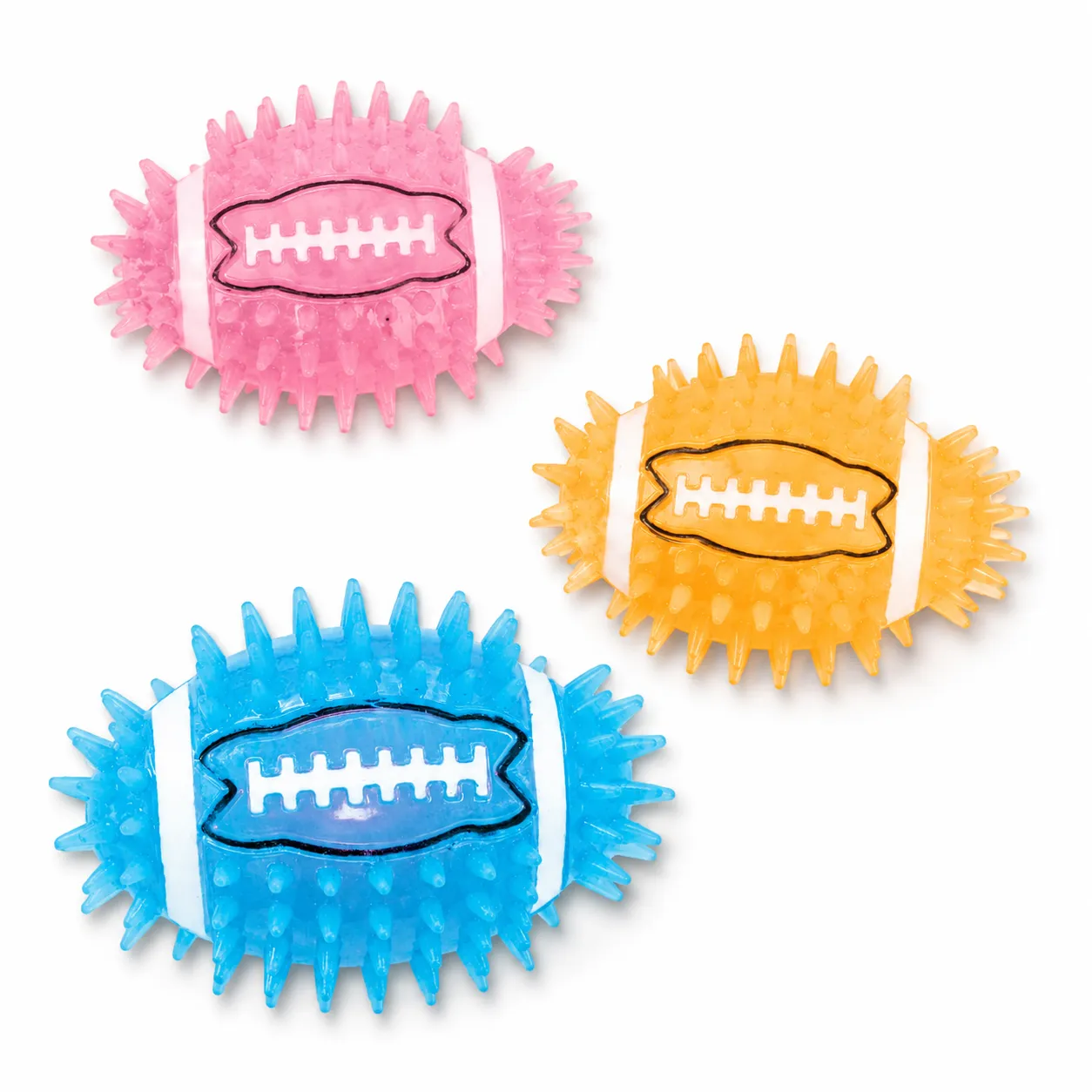 Companion Needs Multi Colour Spike Rugby Toy