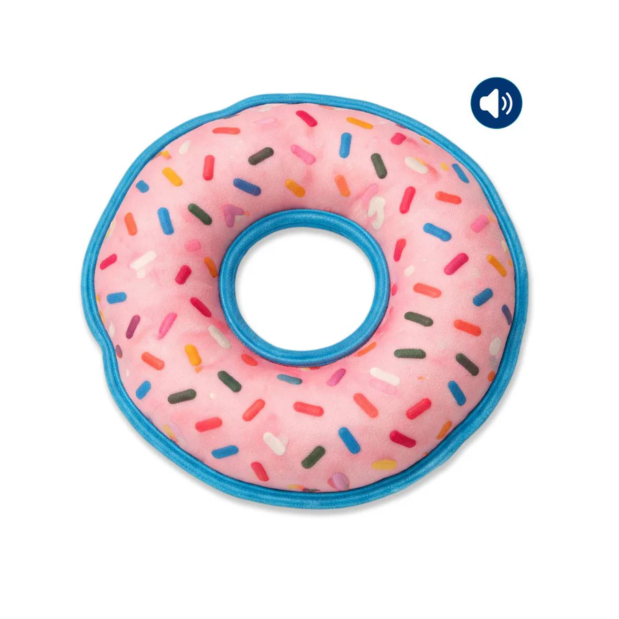 Dokitti Donut Toy with Squeaker