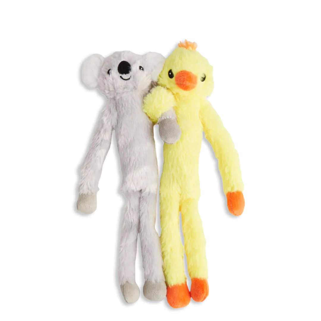 Fofos Dog Toy Duck & Koala