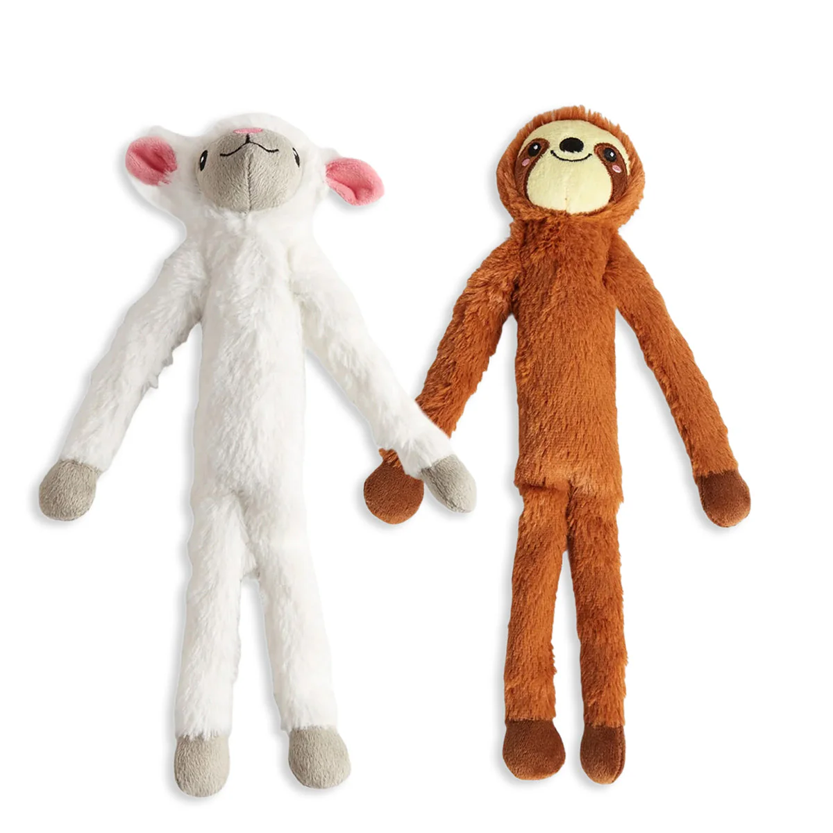 Fofos Dog Toy Sloth and Sheep