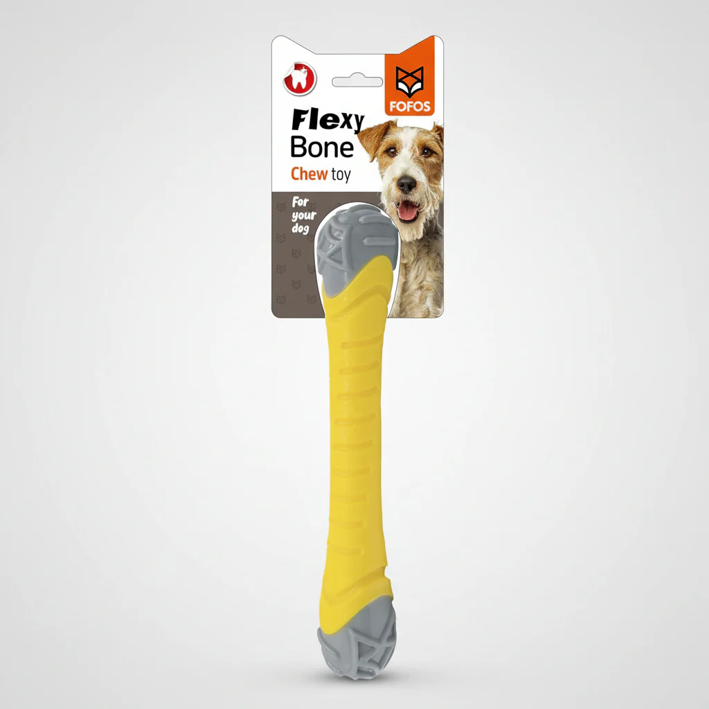 Fofos Flexy Bone Chew Toy