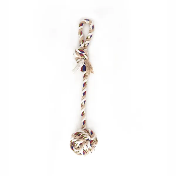 Fofos Flossy Rope Toy With Ball