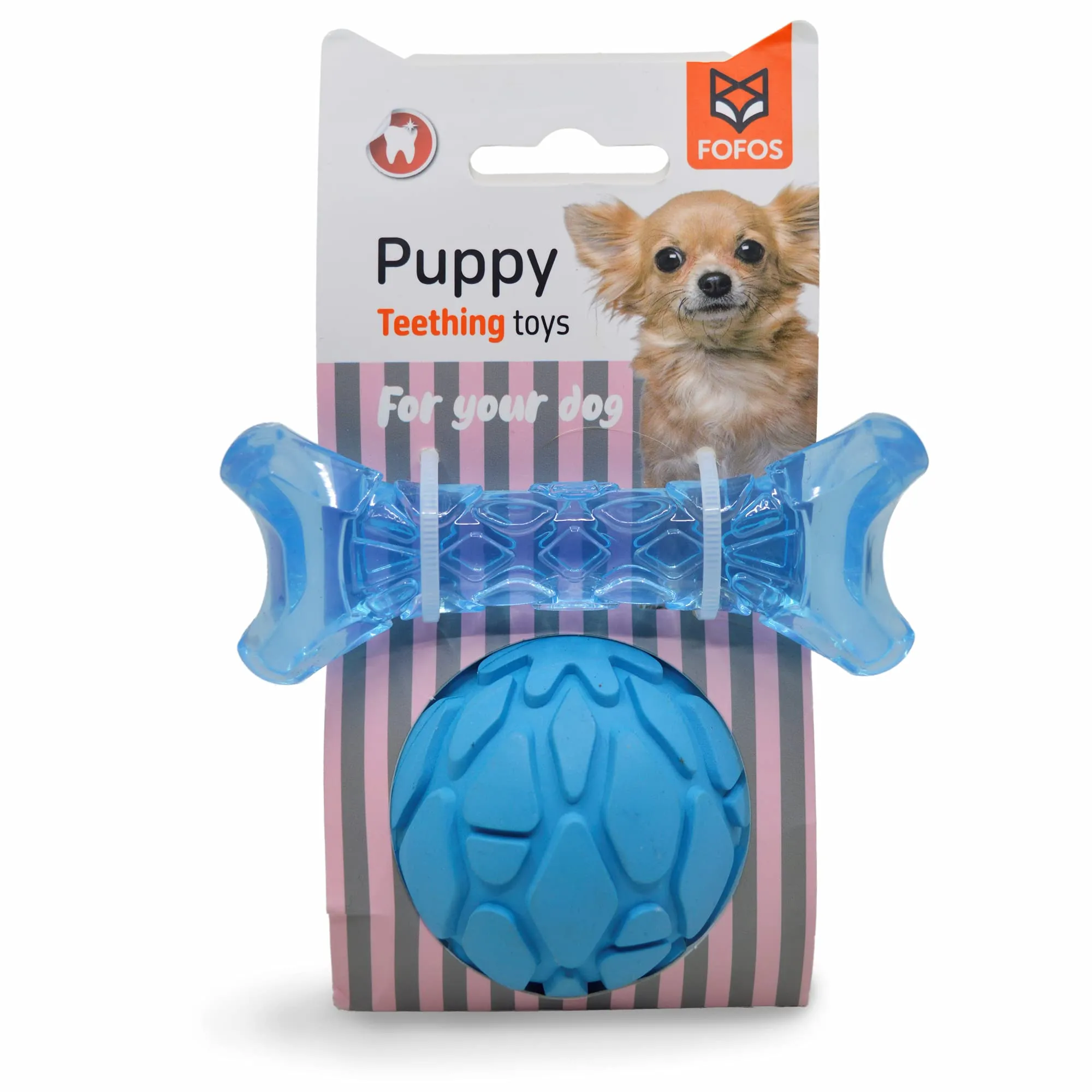 Fofos Milk Bone & Ball Blue