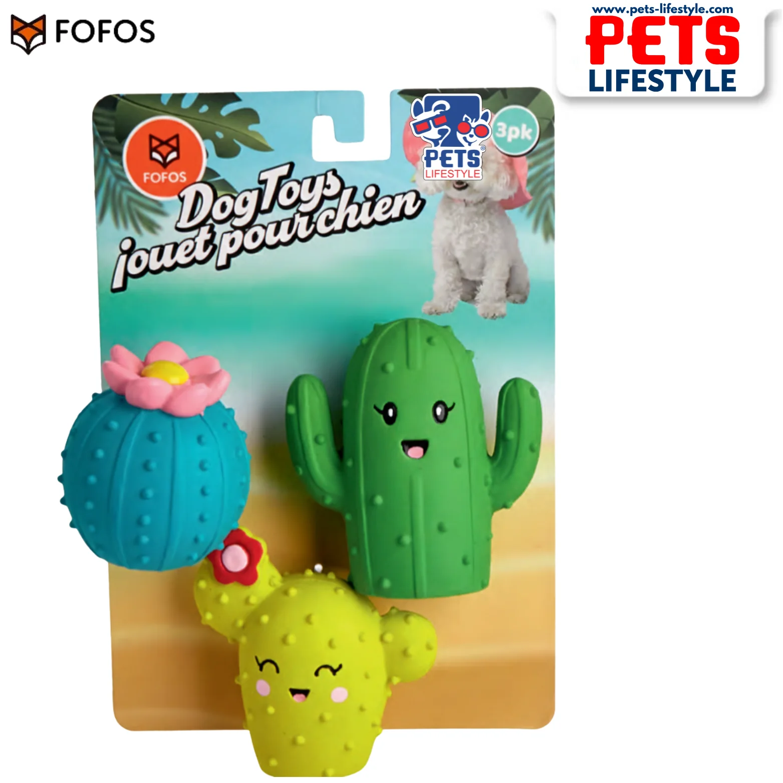 Fofos Summer Latex Toy 3pk