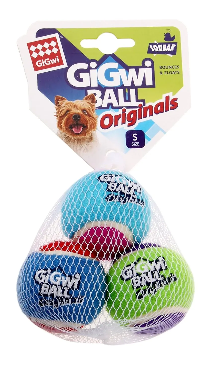 GiGwi Ball Assorted 3pk