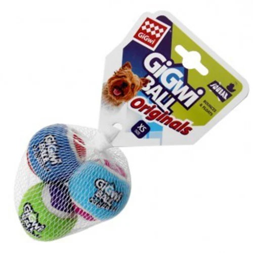 GiGwi Originals Tennis Ball 3pk