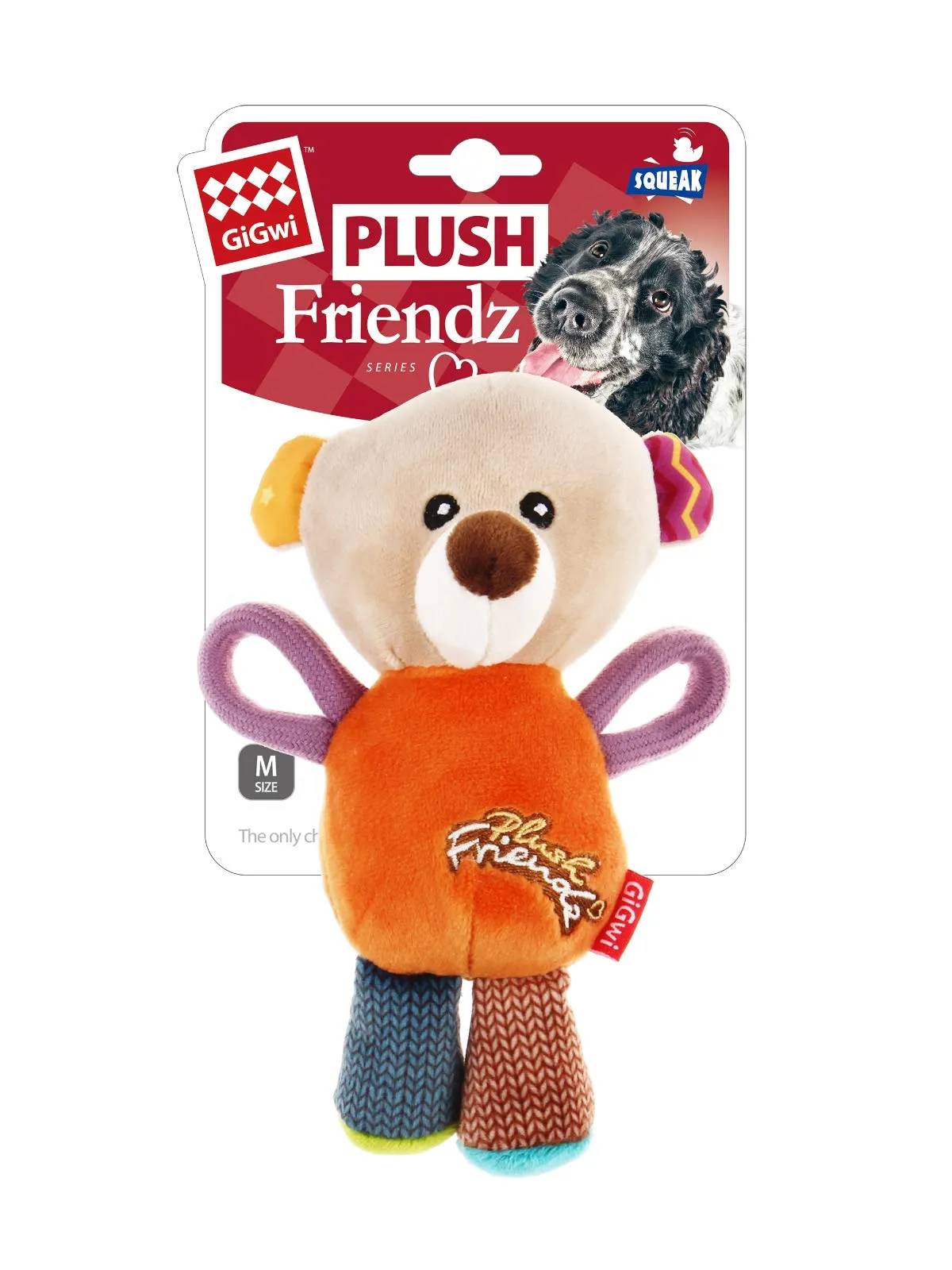 GiGwi Plush Friendz Bear