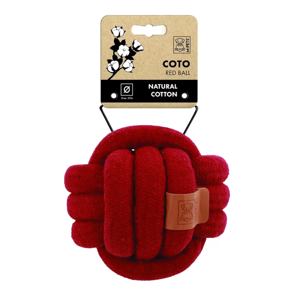 M-Pets Coto Red Loop Ball