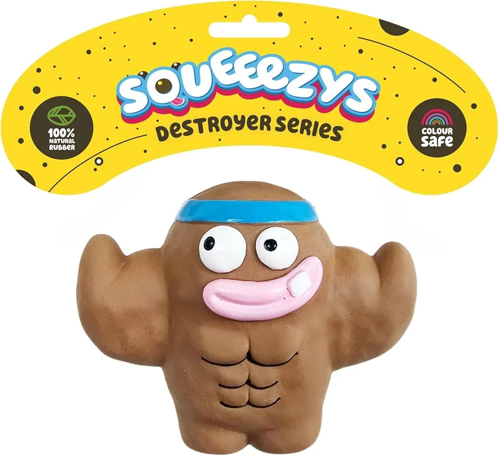 Squeeezys Latex Monster Brother Yellow