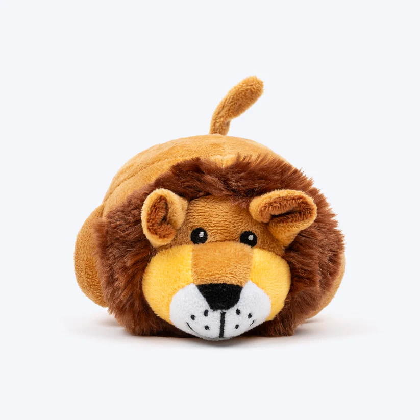 TLC Soft Roar Squeaky Plush Toy For Puppies & Small Dogs
