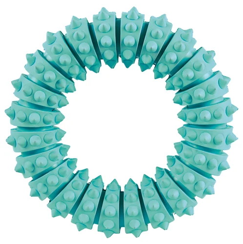 Trixie Denta Fun Ring Mint Flavour Natural Rubber Dia