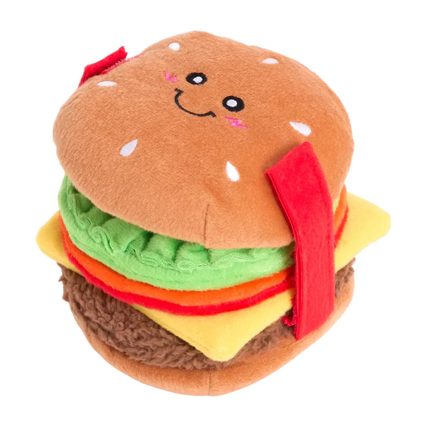 Zippy Paws Snufflerz Stacks-Cheeseburger