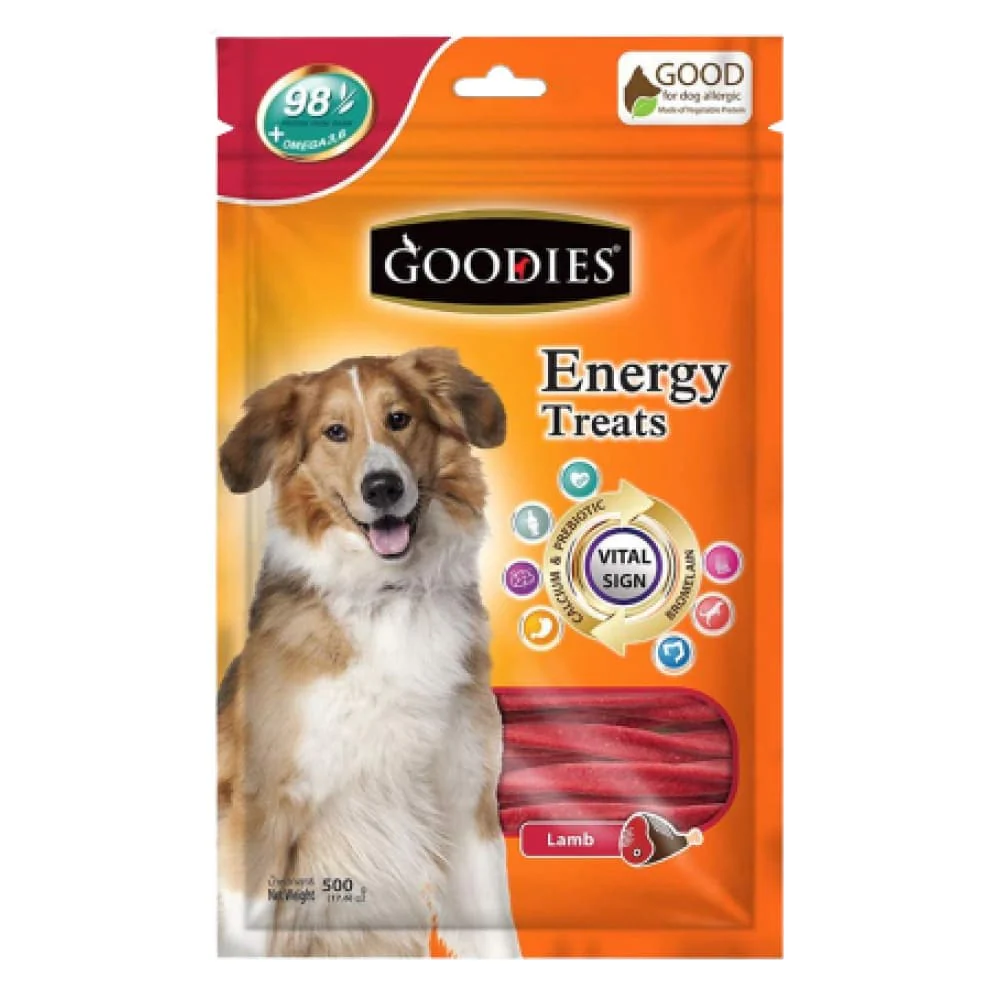 Goodies Energy Dog Treats - Lamb