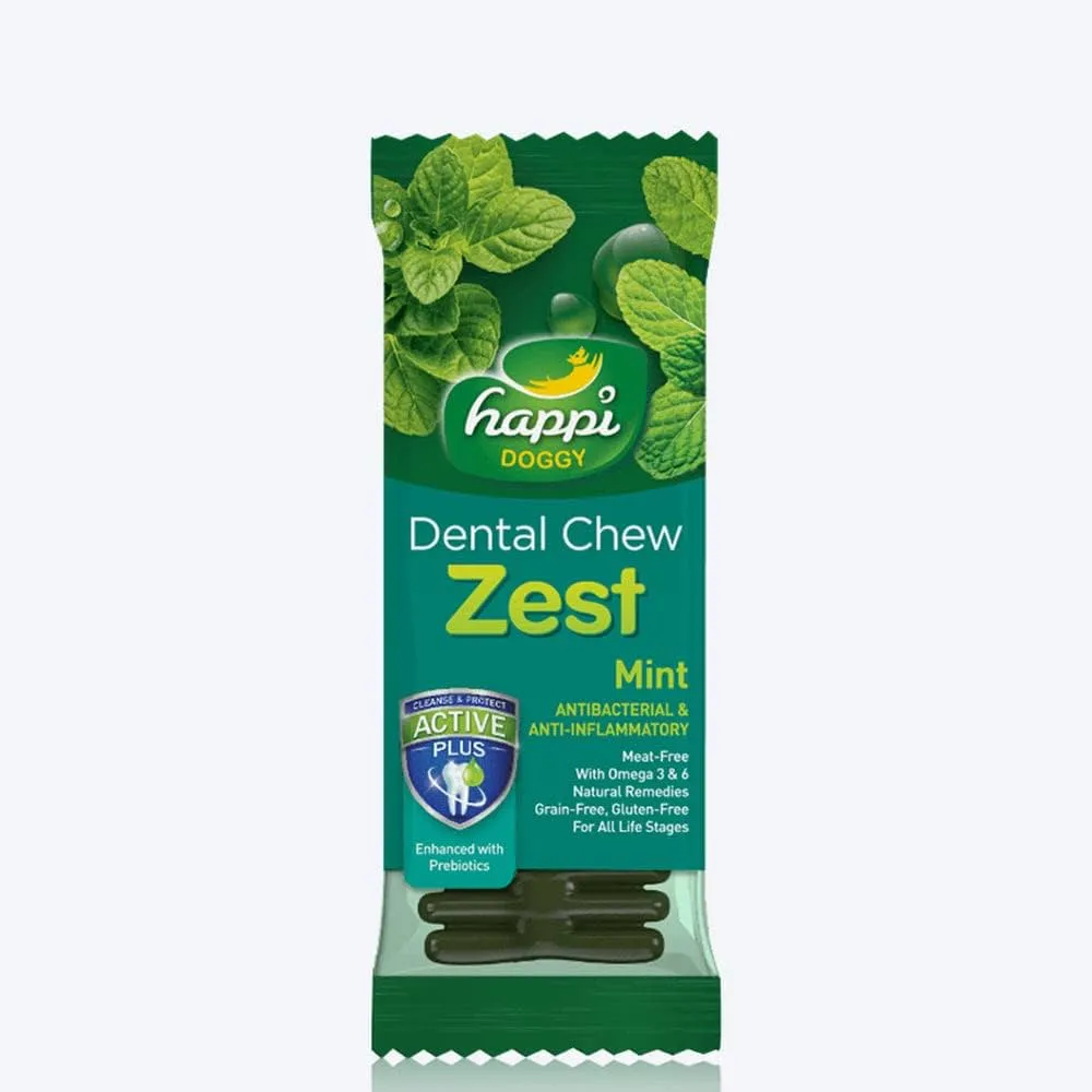 Happi Skippi Dental Chew Zest Mint Flavour