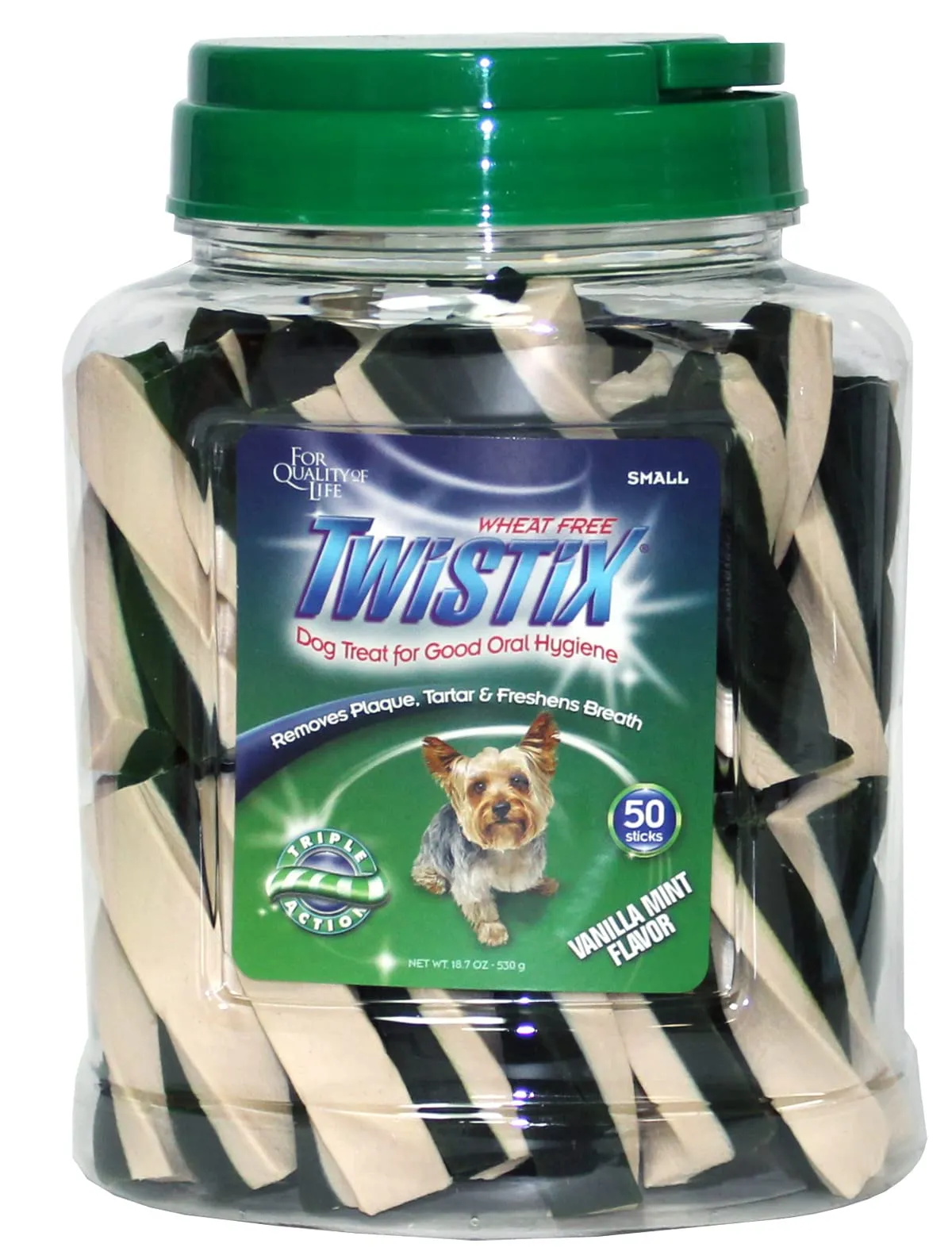 NPIC Twistix Vanilla Mint Treat For Dog