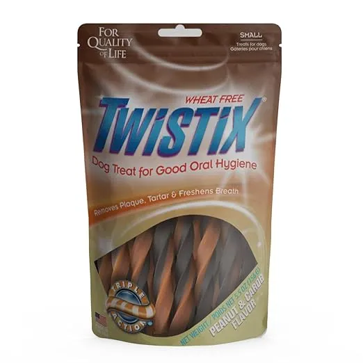 NPIC Twistix Peanut & Carob Dog Treats