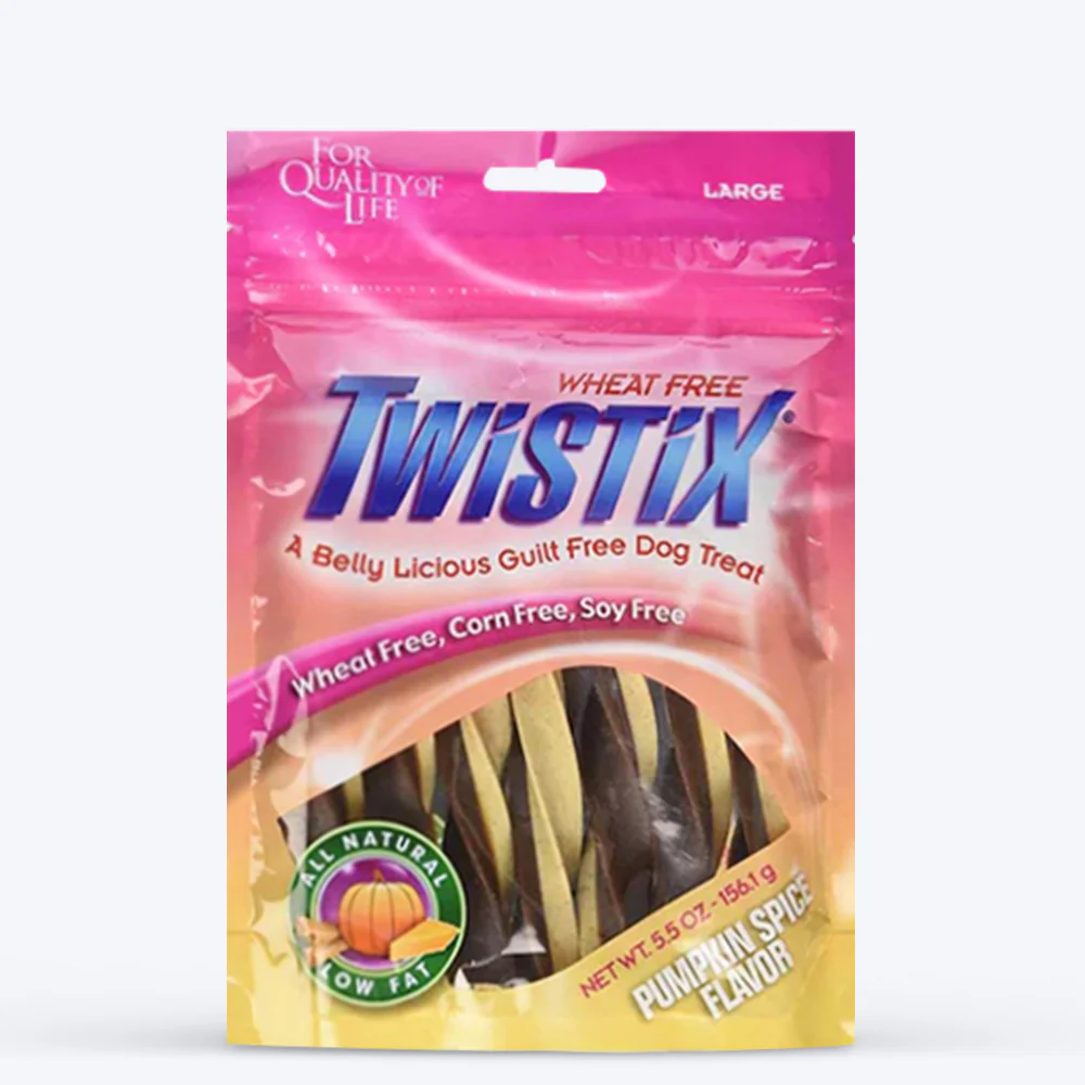 NPIC Twistix Pumpkin Spice Dog Treats