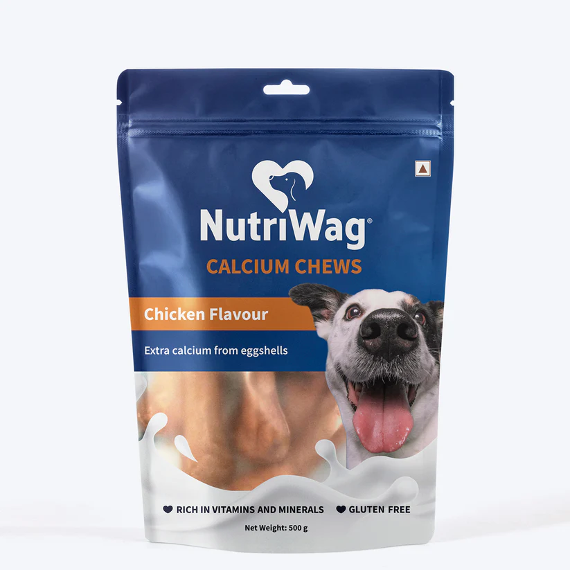 NutriWag Chicken Calcium Chew Bones Dog Treats