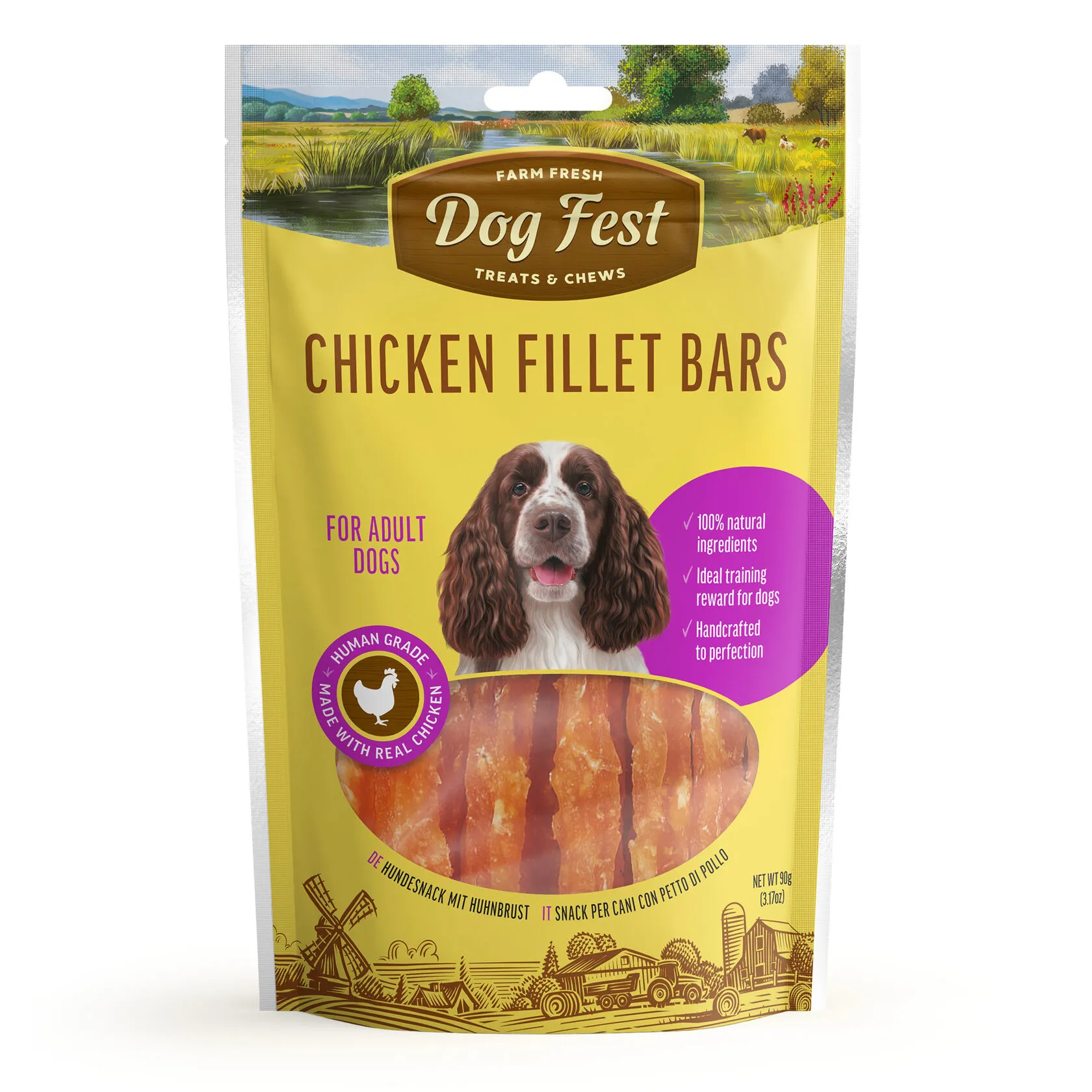 Dog Fest Farm Fresh Chicken Fillet Bars
