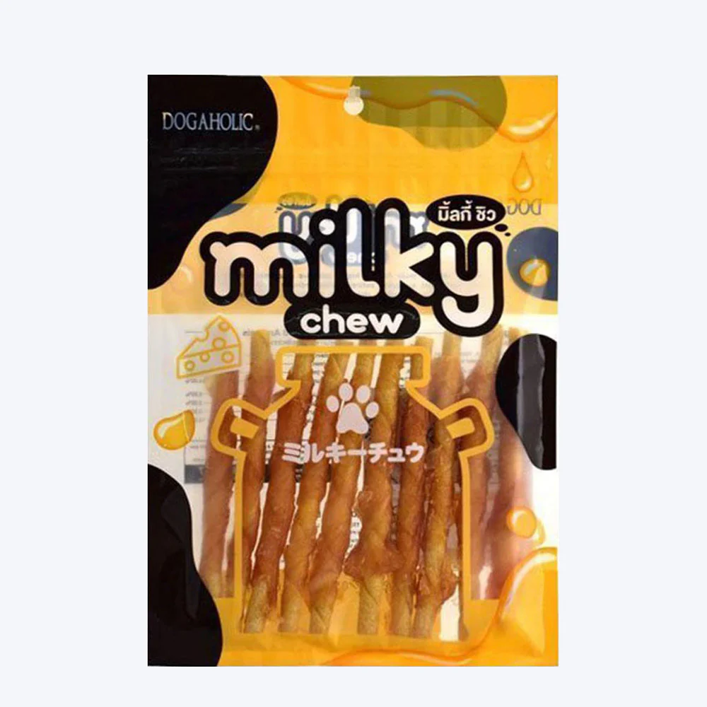 Dogaholic Milky Chew Cheese and Chicken Bone