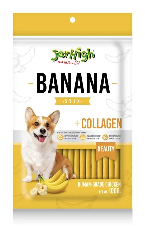 JerHigh High Protein Chicken - Banana Flavour