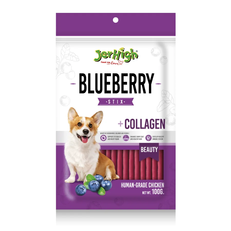 JerHigh High Protein Chicken - Blueberry Flavour