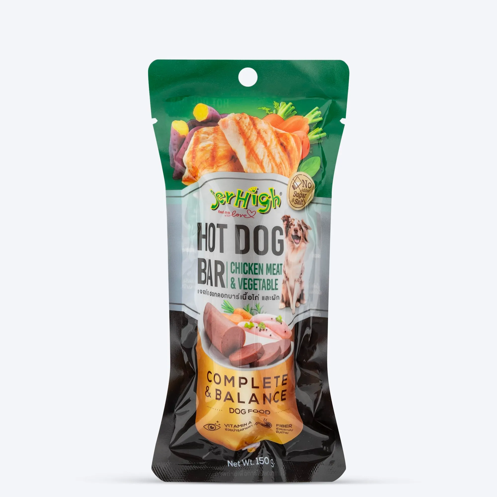 Jerhigh Hot Dog Bar Chicken & Vege