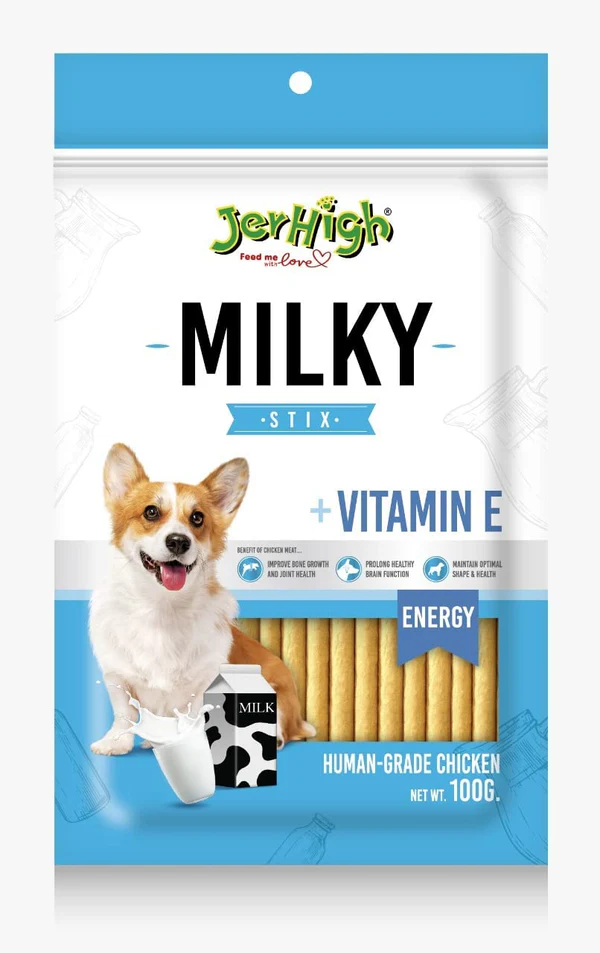 JerHigh Milky Stix Dog Treats