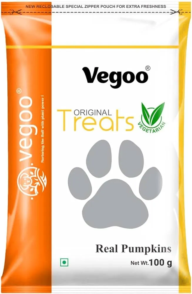 Vegoo Original Treats Real Pumpkin