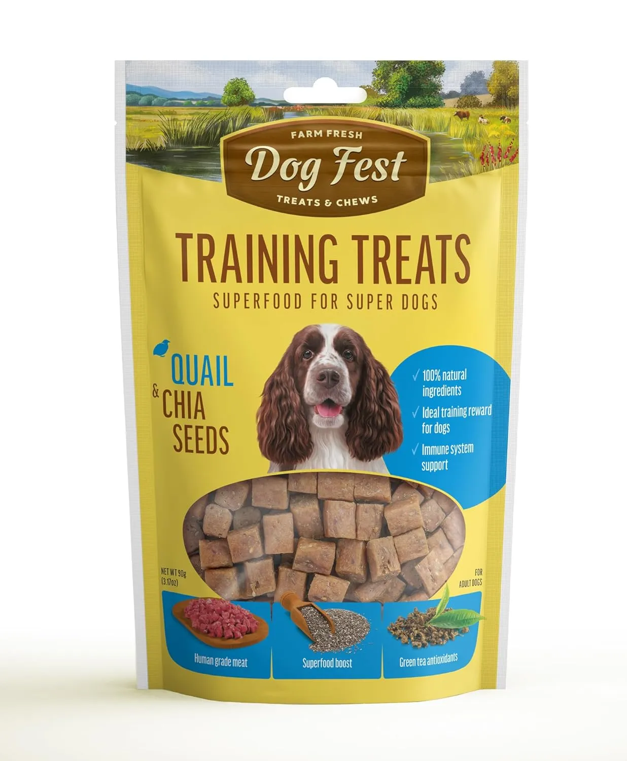 Dog Fest Training Treats Rabbit & Pumpkin Seeds