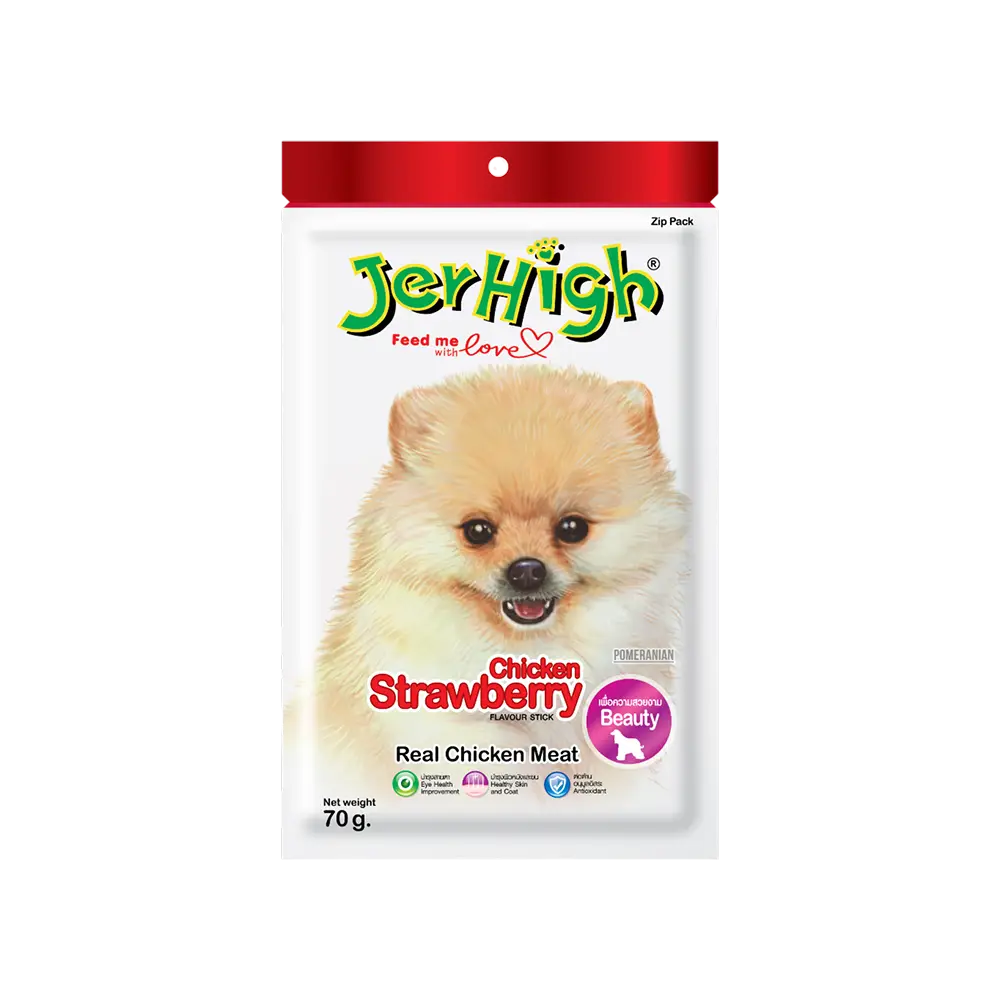 Jerhigh Chicken with Strawberry Flavour