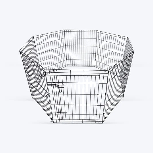 M-Pets Essential Foldable Puppy Pen With Door