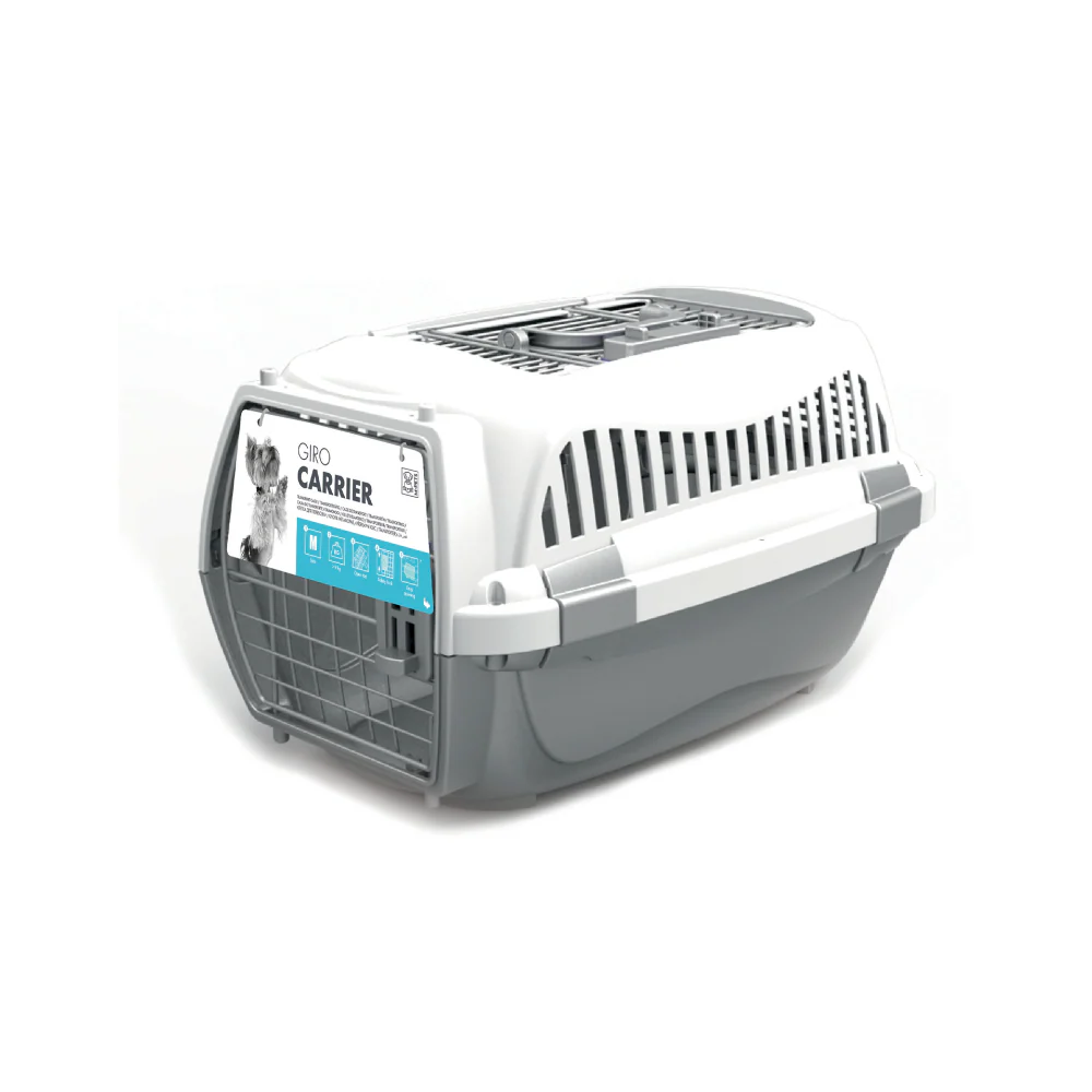 M-Pets Giro Carrier Grey and White