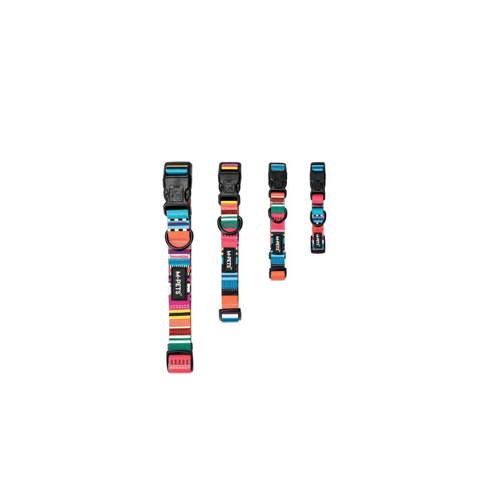 M-Pets Urban Style Jazz Stripes Collar