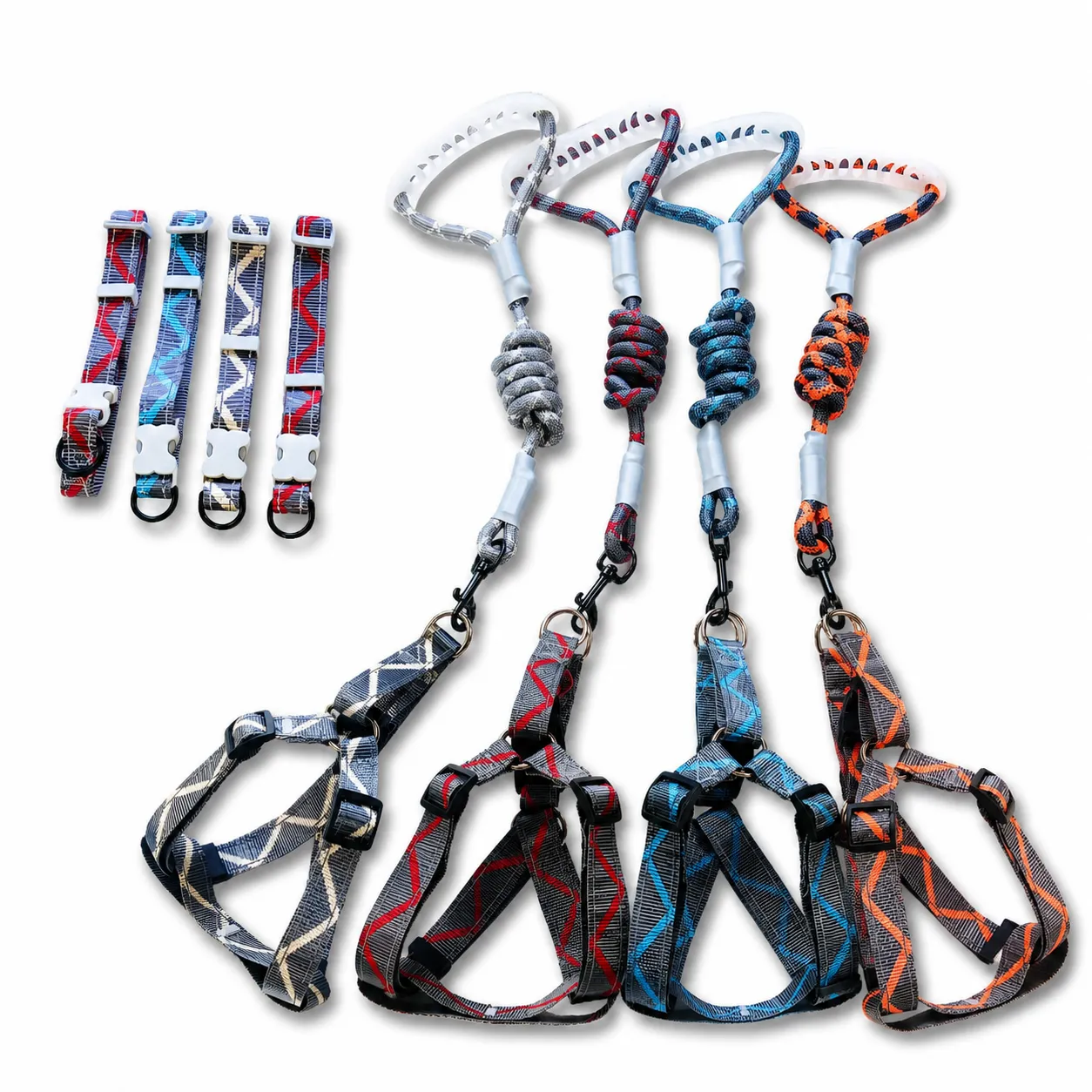 Companion Needs Wave Collar Rope Harness Set
