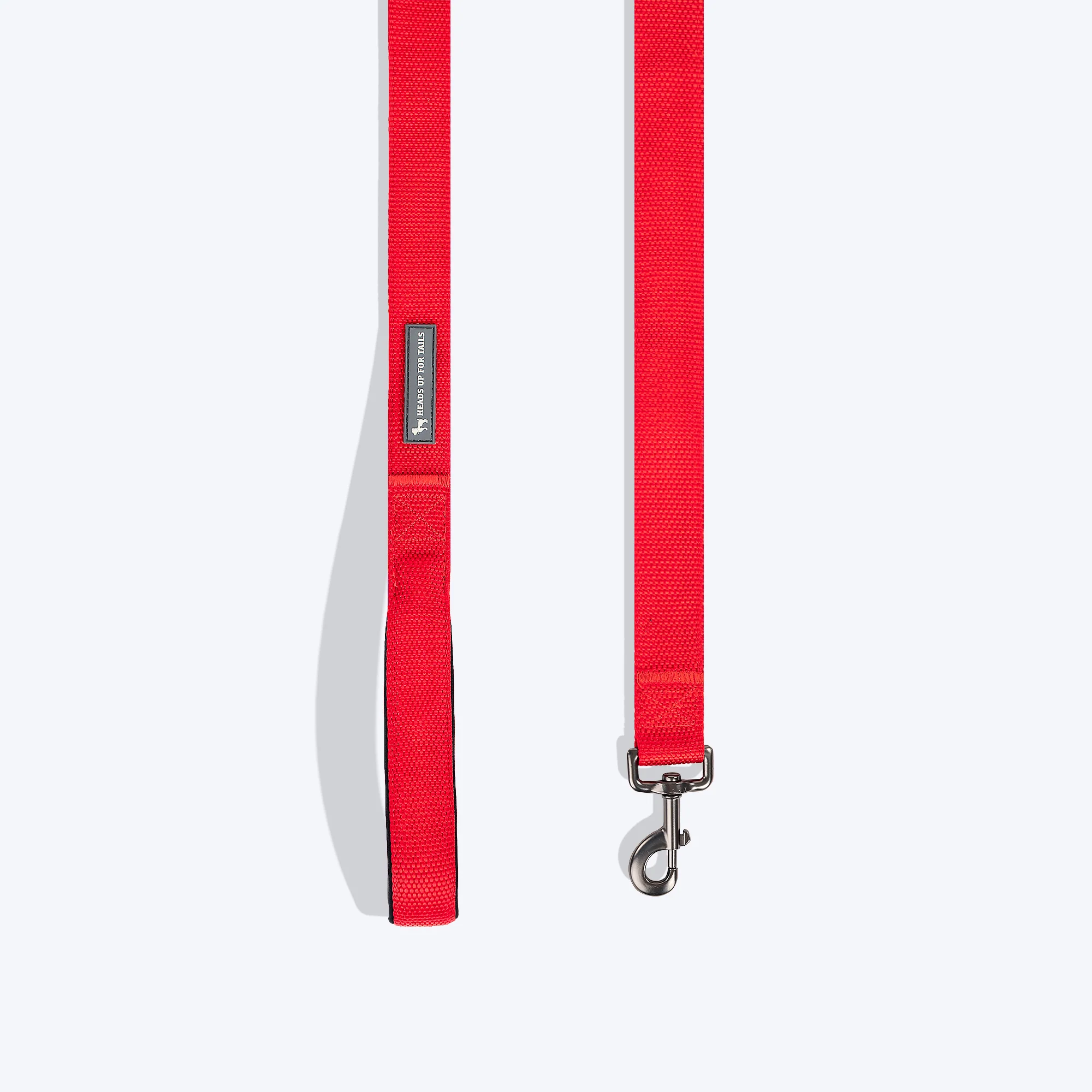 Heads Up For Tails Basics Dog Leash - Crimson Red - L - Pack Of 1