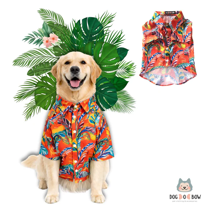 DOB Red Hawaii Shirt