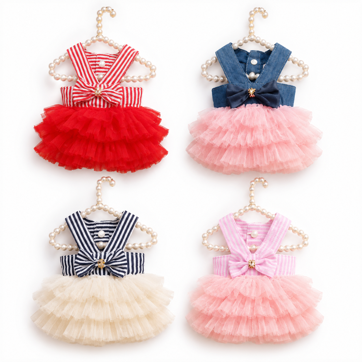 Whoof Whoof Denim Frocks