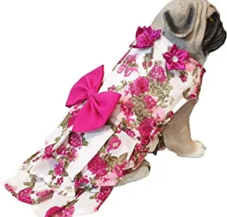 Whoof Whoof Flower Frock