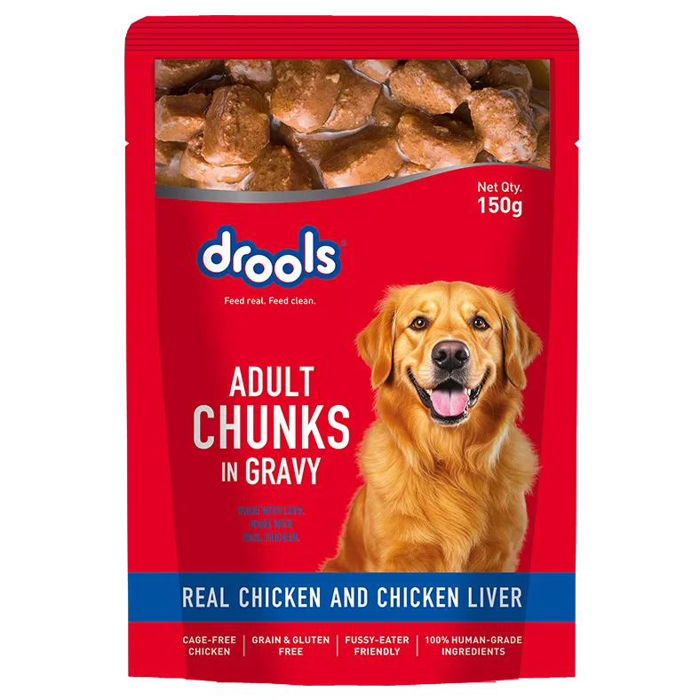Drools Maxi Adult Chunks in Gravy Wet Dog Food