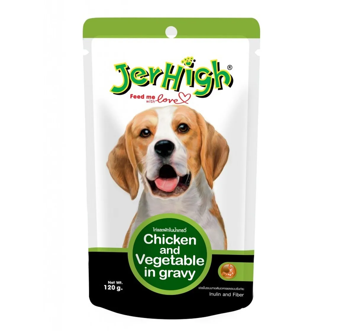 JerHigh Chicken & Vegetable in Gravy - Dog Wet Food