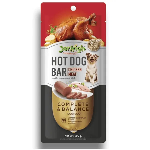 Jerhigh Hot Dog Bar Chicken Meat