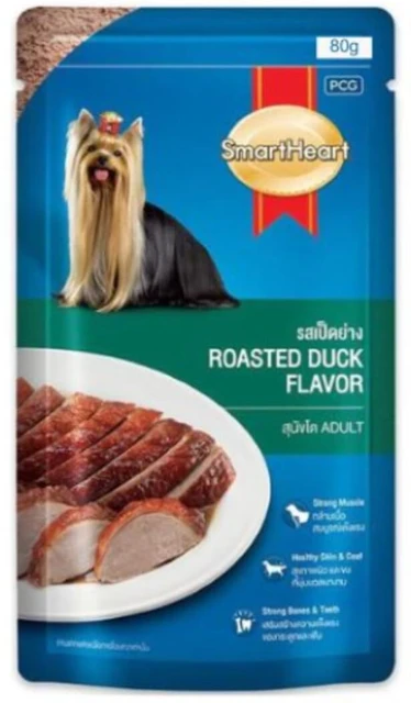 Smart Heart Roasted Duck Flavor Dog Wet Food