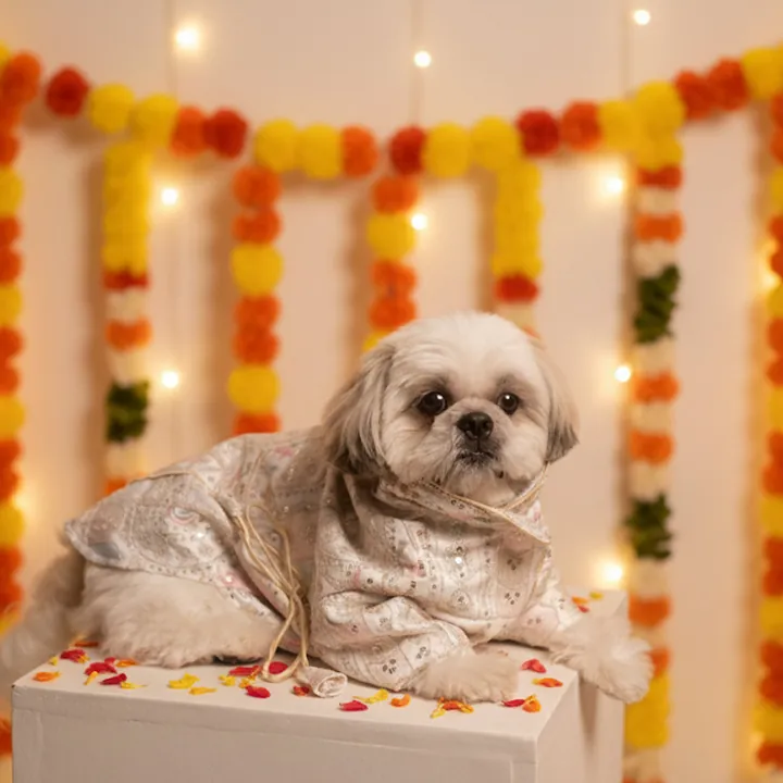 Furvia Festival Joy Designer Kurta for dogs