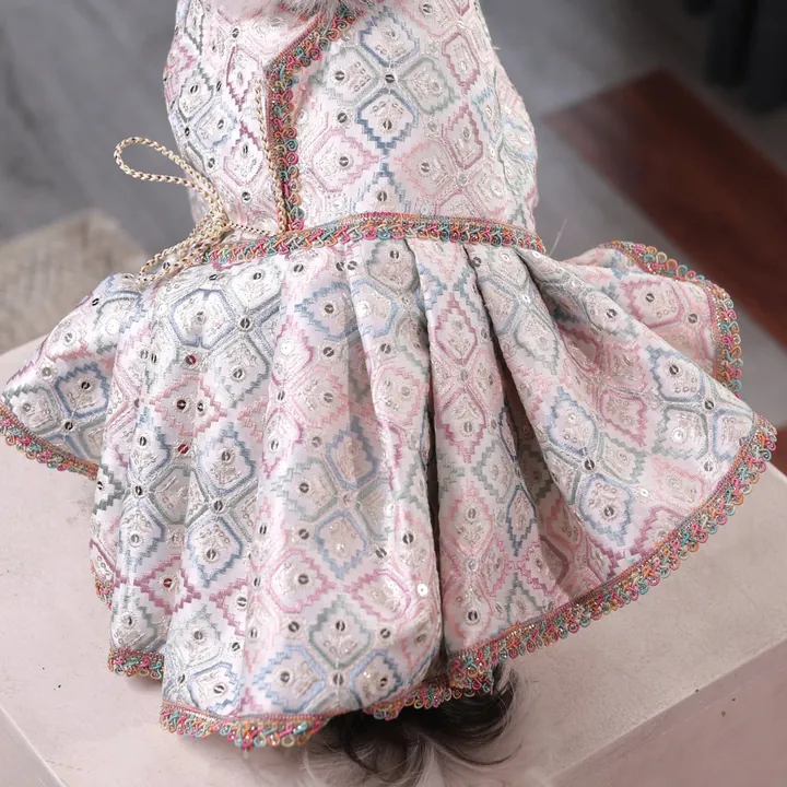 Furvia Princess Pastel Ethnic Lehenga — another view