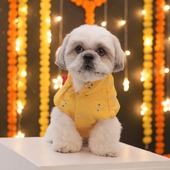 Furvia Sunshine Smiles Kurta for dogs