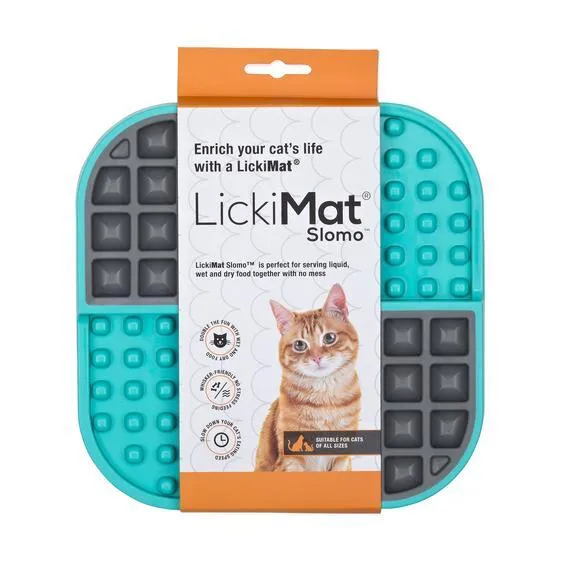 LickiMat Cat Slomo - Turquoise